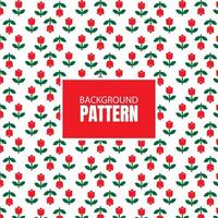 Seamless Rose Flower Pattern Background Design vector