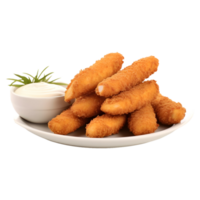 AI generated Chicken Fingers on Transparent background - Ai Generated png