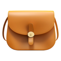 AI generated 3D Rendering of a Woman Purse on Transparent Background - Ai Generated png