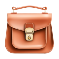 AI generated 3D Rendering of a Woman Purse on Transparent Background - Ai Generated png