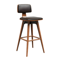 AI generated Long Kitchen Chair on Transparent background - Ai Generated png