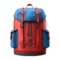 AI generated 3D Rendering of a Traveler Bag on Transparent Background - Ai Generated png