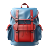 AI generated 3D Rendering of a Traveler Bag on Transparent Background - Ai Generated png