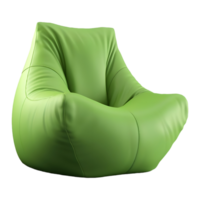 AI generated Bean Bag Couch on Transparent background - Ai Generated png