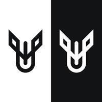 PPU letter logo design icon vector