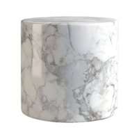 AI generated 3D Rendering of a Luxurious Marble Stone on Transparent Background - Ai Generated png