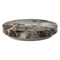 AI generated 3D Rendering of a Luxurious Marble Stone on Transparent Background - Ai Generated png