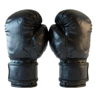 ai gerado 3d Renderização do uma boxe luvas em transparente fundo - ai gerado png