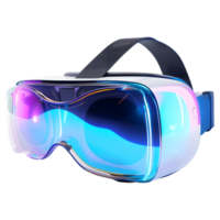 AI generated 3D Rendering of a Metaverse VR Glasses on Transparent Background - Ai Generated png