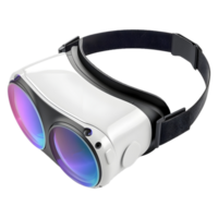 AI generated 3D Rendering of a Metaverse VR Glasses on Transparent Background - Ai Generated png