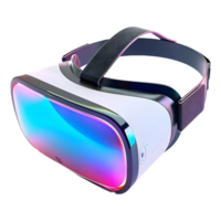 AI generated 3D Rendering of a Metaverse VR Glasses on Transparent Background - Ai Generated png