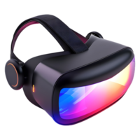 AI generated 3D Rendering of a Metaverse VR Glasses on Transparent Background - Ai Generated png