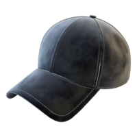 ai generado 3d representación de un vistoso béisbol gorra en transparente antecedentes - ai generado png