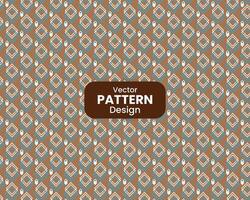 Pattern design for fabric vector