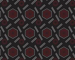 Minimal pattern design vector