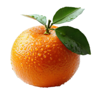 AI generated orange fruit isolated on transparent background ,fresh orange png ,generative ai