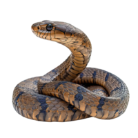 ai gerado serpente isolado em transparente fundo , generativo ai png