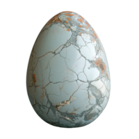 AI generated cracked dinosaur egg isolated on transparent background ,generative ai png