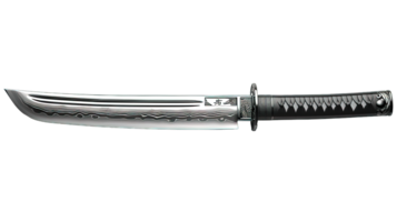 ai gerado tradicional japonês Katana espada isolado em transparente fundo , generativo ai png