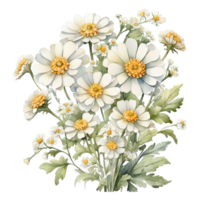 ai genererad vattenfärg blommig blomma design, vattenfärg blomma arrangemang blommig, vattenfärg blomma design, blomma sublimering blommig ClipArt, bröllop dekoration png