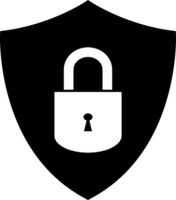 escudo ícone segurança proteção símbolo para gráfico projeto, logotipo, rede site, social meios de comunicação, Móvel aplicativo, ui ilustração png