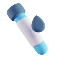 3D Illustration of Blue Blood Test png