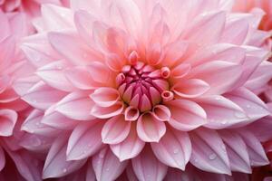 AI generated Vibrant Pink flower closeup. Generate Ai photo