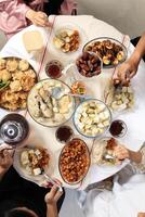 Ramadán cena rotura el rápido menú foto