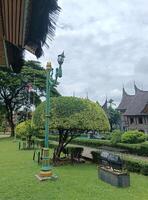 Indonesian Traditional house. Indonesian Traditional Architecture photo