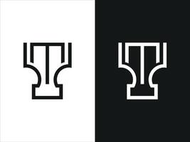 YT letter creative logo design icon vector