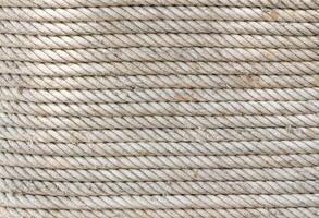Texture of brown nautical rope photo
