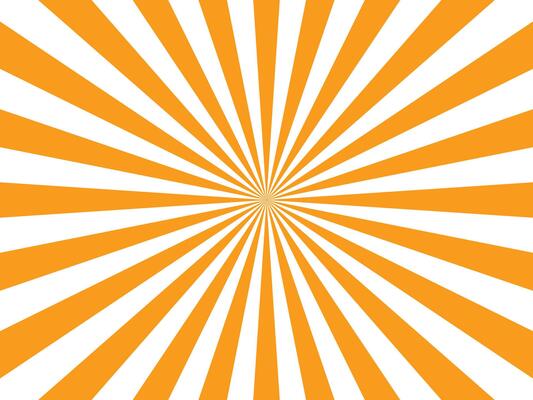 Sun rays Retro vintage style on yellow background, Sunburst Pattern Background. Rays. Summer Banner.
