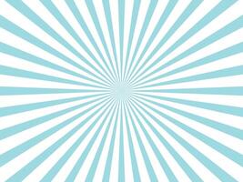 Blue and white sunburst light background with sun yellow ray. with blank copy space vector