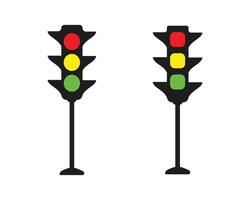 Traffic light vector design