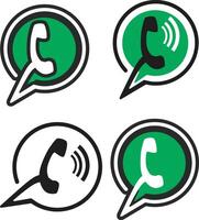 telephone call icon vector design