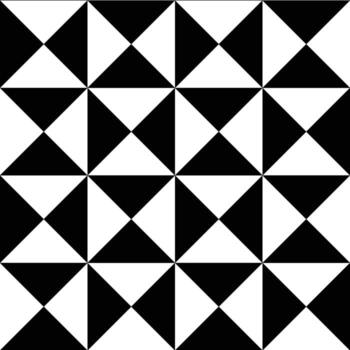 Triangle geometric pattern vector