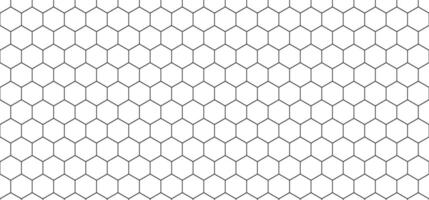 Abstract seamless hexagon pattern. Vector illustration. Geometric seamless pattern.
