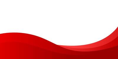 Abstract red wavy business background. Vector illustration