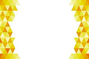 Abstract modern background with yellow geometric shape. Vector Illustration