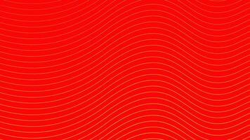 Red background with gold wavy lines. Modern futuristic background. suitable for Chinese banners, posters, welpaper, cards. vector