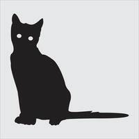 Cat - vector silhouette