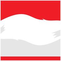 Background template that representing of Flag of Indonesian, Indonesian background template. Vector illustration.