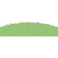 grass hand drawn decorative element vector