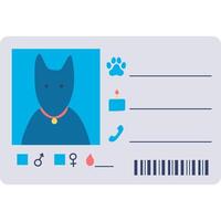 id flat style illustration vector