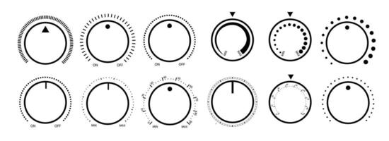 Round scale and controller volume vector