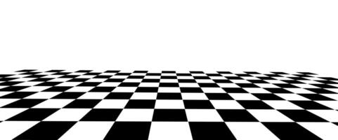 Checkered texture 3d background. Abstract vector