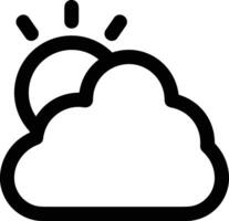 Cloud icon symbol vector image. Illustration of the hosting storage design image