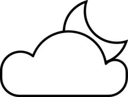 Cloud icon symbol vector image. Illustration of the hosting storage design image