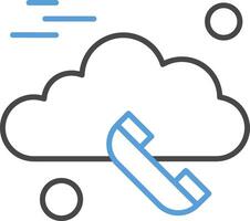 Cloud icon symbol vector image. Illustration of the hosting storage design image