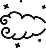 Cloud icon symbol vector image. Illustration of the hosting storage design image